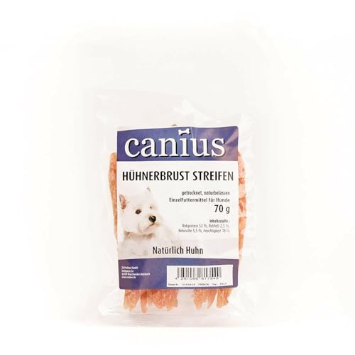 Canius Snacks Cani. Hühnerbrust Streifen 70g von Canius