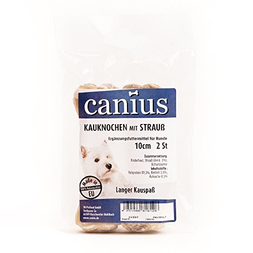 Canius Snacks Can.Kaukn.gefü.Strauß 10cm 2er von Canius Snacks