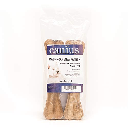 Canius Snacks Can. Kauknoch m. Pansen 21cm 2St von Canius