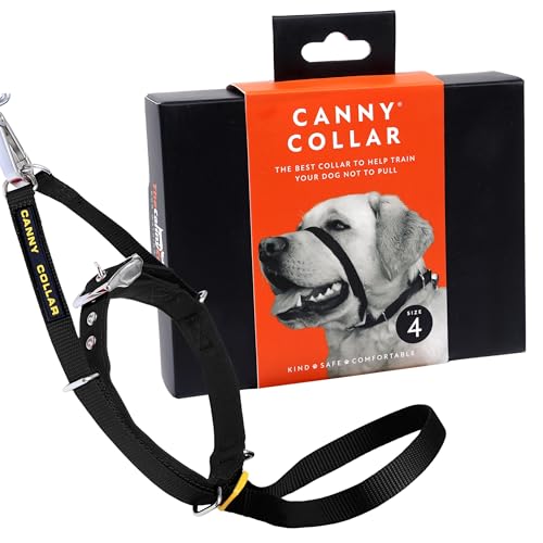 Canny Collar Trainingshalfter | Anti-Zughalsband | einfach zu bedienen | Trainieren Sie Ihren Hund, Nicht an der Leine zu ziehen | bequem, weich, sicher und effektiv von Canny