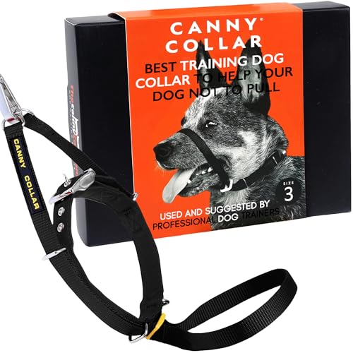 Canny Collar Kopfhalfter für Hunde, einfache und effektive Hilfe beim Hundetraining und verhindert das Ziehen von Hunden von Canny