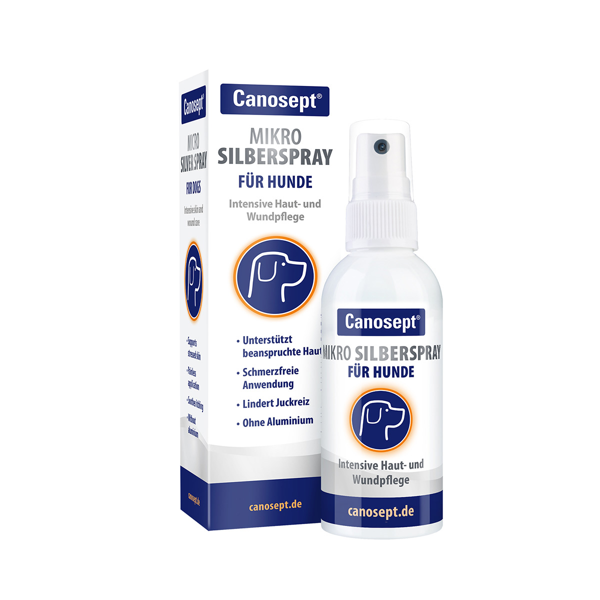 Canosept Mikro Silberspray für Hunde 75ml von Canosept