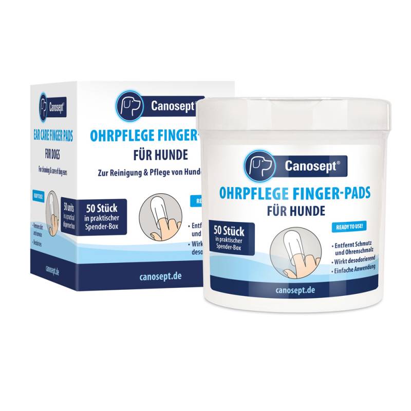 Canosept Ohrpflege Finger-Pads - 50 Stück von Canosept