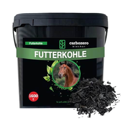 CarboZero Biofutterkohle 1600 g | Aktivkohle für Rinder, Pferde & Schweine | Futterkohle Großtiere | Toxinbinder für Nutztiere | natürliche Stallpflege | Tierkohle Landwirtschaft CarboZero Biofutterkohle 1600 g | Aktivkohle für Rinder, Pferde & Schweine | Futterkohle Großtiere | Toxinbinder für Nutztiere | natürliche Stallpflege | Tierkohle Landwirtschaft von CarboZero