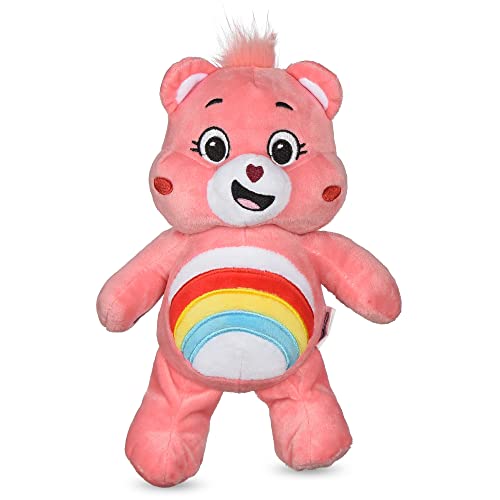 Care Bear for Pets Haustier-Plüsch-Quietschspielzeug, Cheer Bear, 15,2 cm, mit Quietscher im Inneren und knisternden Ohren, Cheer Bear für Hunde, quietschendes Plüschspielzeug, Sammlerstück (FF19785) von Care Bear for Pets