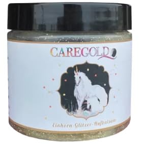 Caregold Glitzerhufbalsam für Pferde von Caregold