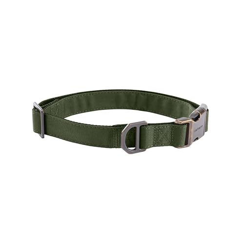 Carhartt Field Hundehalsband, voll verstellbar, strapazierfähiges 600-Denier-Gewebe mit reflektierendem Schriftzug für Sichtbarkeit, Eichenblatt, Größe M Carhartt Field Hundehalsband, voll verstellbar, strapazierfähiges 600-Denier-Gewebe mit reflektierendem Schriftzug für Sichtbarkeit, Eichenblatt, Größe M von Carhartt