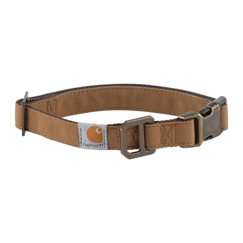 Carhartt Hundehalsband Ente Nylon Carhartt braun/Dunkelbraun, Large von Carhartt