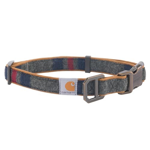 Carhartt Pet Voll verstellbares Gurtband für Hunde, reflektierende Nähte für Sichtbarkeit, Decke gestreift, groß von Carhartt