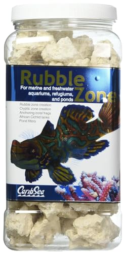 Carib Sea Aquatics Rubble Zone, 2,7 kg, Hellbraun von Carib Sea