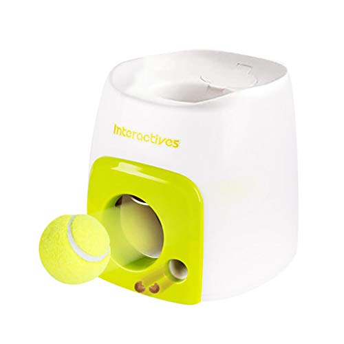 Caritierily Organisatoren Und Aufbewahrung Von Heimtierbedarf Slow Training Machine Food Ball Pet Toy Rewarded Thrower Tennis Dog Feeder Toy Pet Supplies von Caritierily