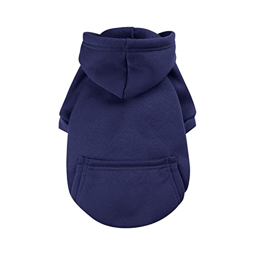 Haustier-Wintermantel mit Geschirr Herbst und Winter Pullover Denim Tasche Zweibeinige Kleidung Sport Stil Haustier Kleidung Hund Katze Kleidung Heimtierbedarf Hundepullover Kaschmir von Caritierily