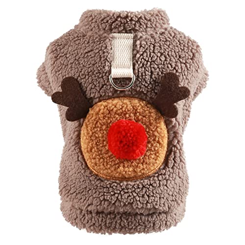 Hunderegenmantel Wasserdicht Haustier-Weihnachtslamm-Fleece-KleidungHoliday Puppy Costume Lamm-Fleece-Kleidung Haustierkleidung Hunde Zubehör Auf Rechnung Kaufen von Caritierily