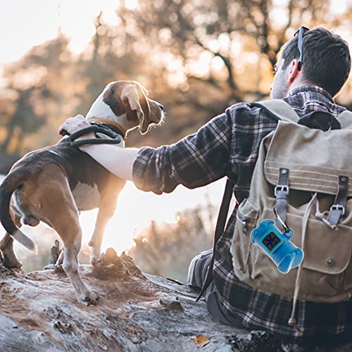 Tasche Hund Dispenser Poop Form Box Tools Pet Garbage Holder Portable Case Pet Supplies Fahrradanhänger Hundebox von Caritierily