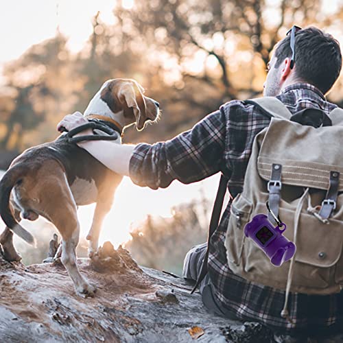 Tasche Hund Dispenser Poop Form Box Tools Pet Garbage Holder Portable Case Pet Supplies Fahrradanhänger Hundebox von Caritierily