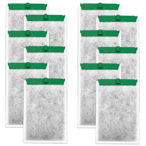 Carkio Medium Aquarium Filter Cartridge Compatible with etra Whisper Bio-Bag Power Filters,Aquarium Filter Cartridges, Aquarium Accessories for Tetra ReptoFilter Cartridges Aquariums- 12 Pack von Carkio