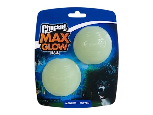 Chuckit! CH33067 Max Glow Medium 2-er Pack von Chuckit!