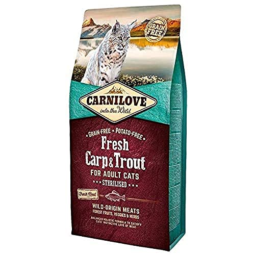 Carnilove Katze Calo. Cat Fresh Carp+Trout 400g von CARNILOVE