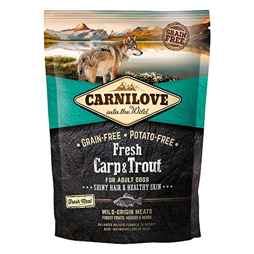 Carnilove Carnilove FRE Carp & Trout Hair & Skin für Hunde, 1,5 kg, 1 Beutel von CARNILOVE