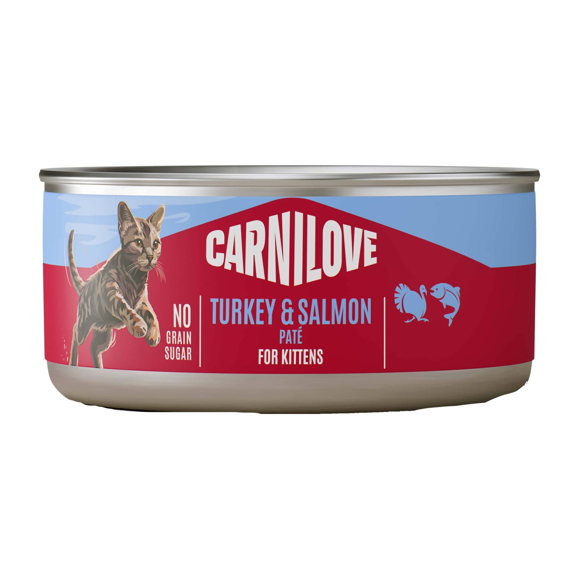 Carnilove Can Paté Kitten - Truthahn & Lachs - 12 x 100 g Carnilove Can Paté Kitten - Truthahn & Lachs - 12 x 100 g von Carnilove