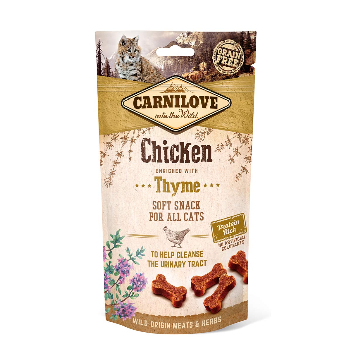 Carnilove Cat - Soft Snack - Chicken with Thyme 50g von Carnilove