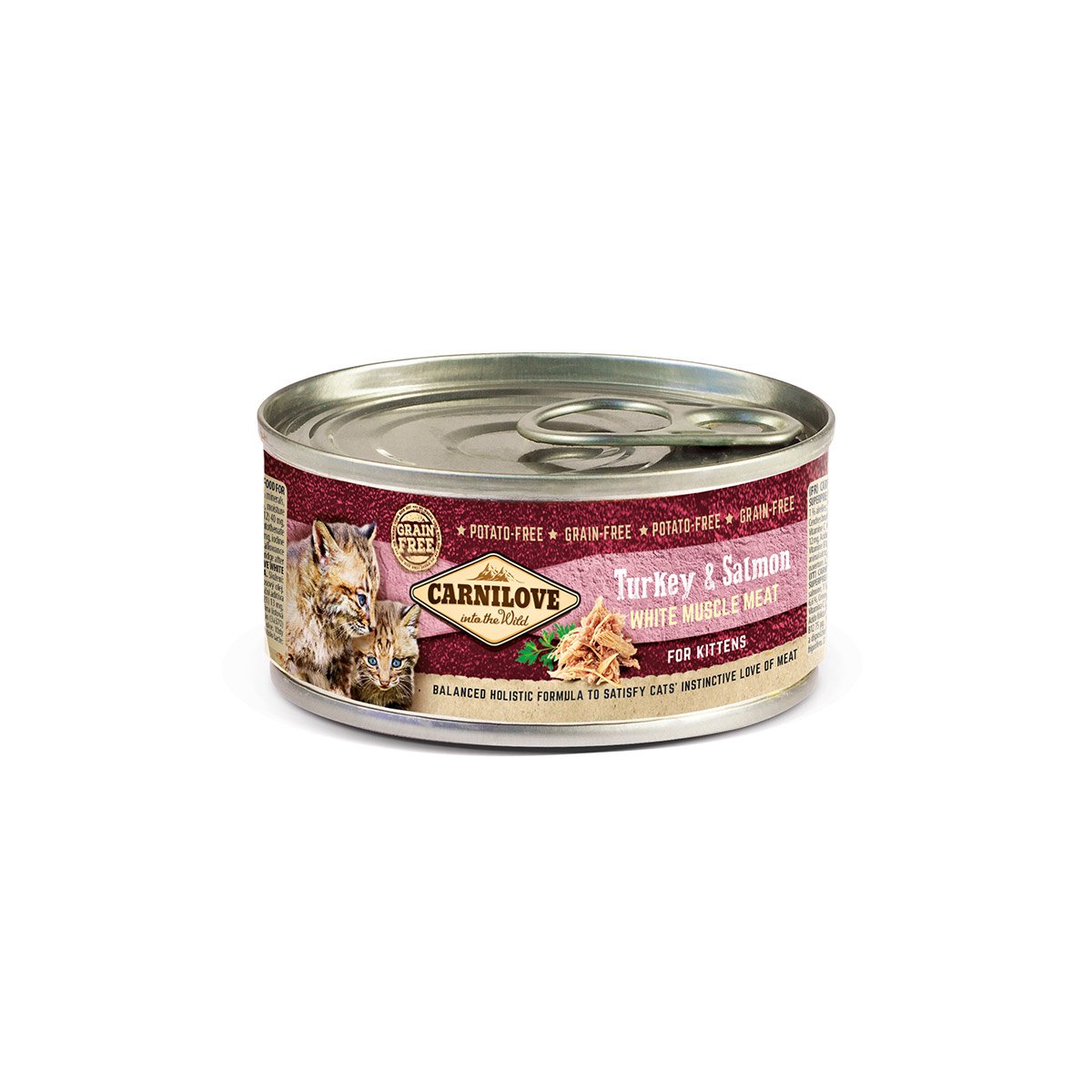 Carnilove Cat - Turkey & Salmon for Kittens 12x100g von Carnilove