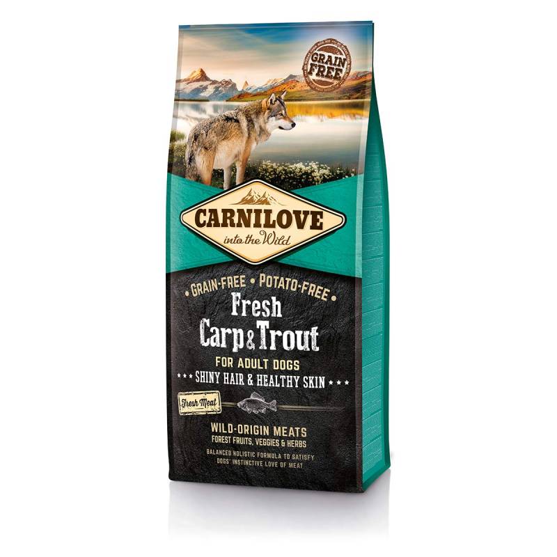 Carnilove Dog Adult Fresh - Carp & Trout 12kg von Carnilove