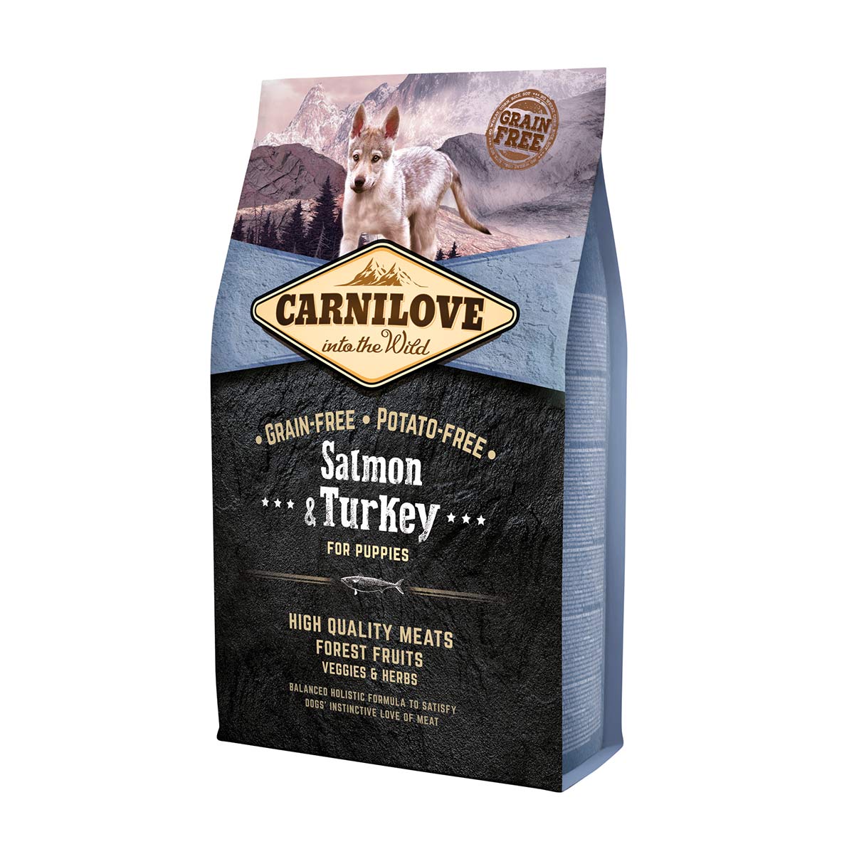 Carnilove Dog Puppy - Salmon & Turkey 4kg von Carnilove