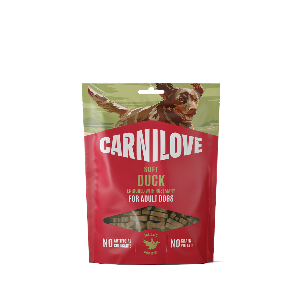 Carnilove Dog Soft Snack - Sparpaket: 2 x 200 g Ente mit Rosmarin Carnilove Dog Soft Snack - Sparpaket: 2 x 200 g Ente mit Rosmarin von Carnilove