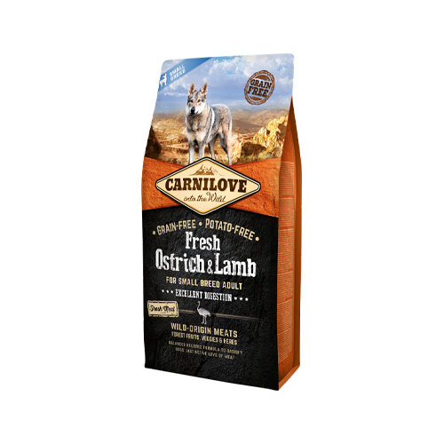 Carnilove Fresh - Strauß & Lamm - Small Breed - 1,5 kg Carnilove Fresh - Strauß & Lamm - Small Breed - 1,5 kg von Carnilove