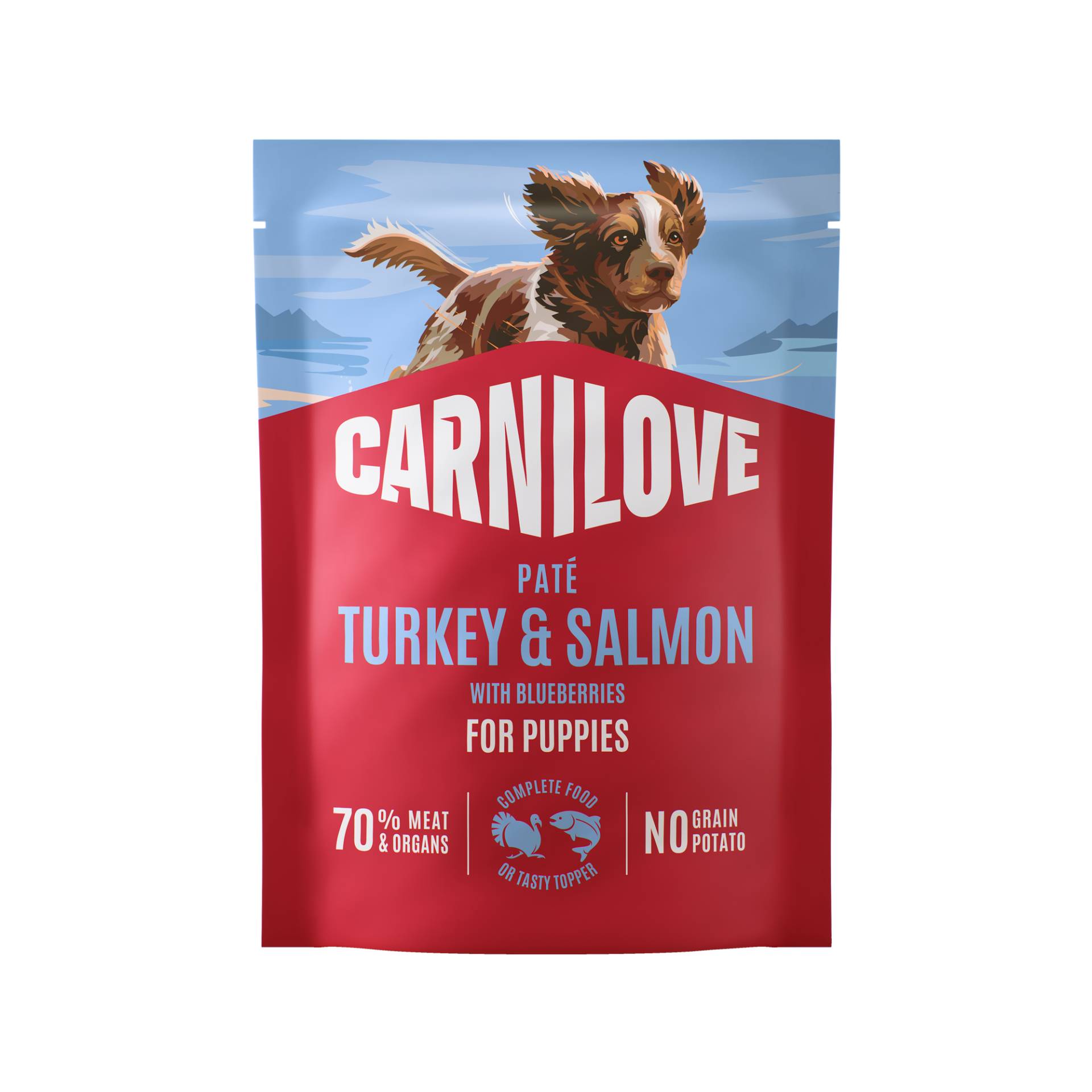 Carnilove Pouch Paté Puppy - Pute & Lachs mit Heidelbeeren - 12 x 300 g Carnilove Pouch Paté Puppy - Pute & Lachs mit Heidelbeeren - 12 x 300 g von Carnilove