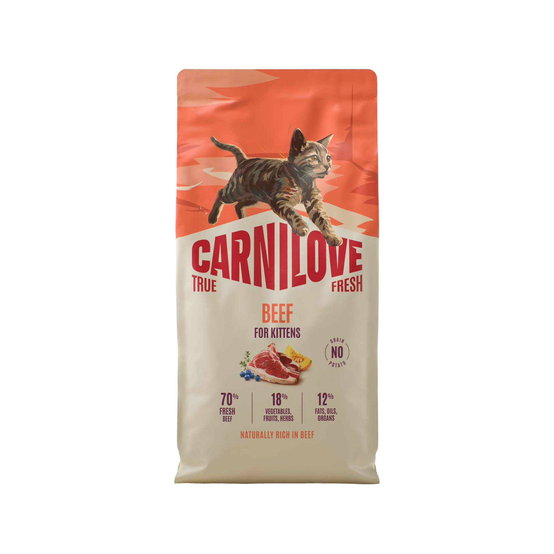 Carnilove True Fresh Kitten - Rind - 2 x 6 kg Carnilove True Fresh Kitten - Rind - 2 x 6 kg von Carnilove