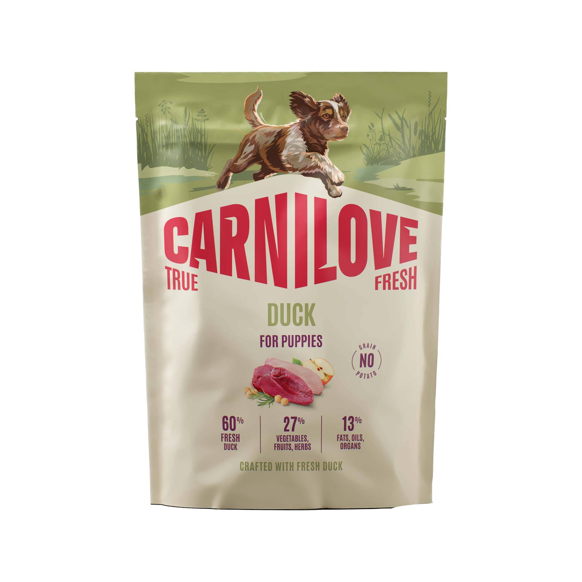 Carnilove True Fresh Puppy - Ente - 2 x 4 kg Carnilove True Fresh Puppy - Ente - 2 x 4 kg von Carnilove
