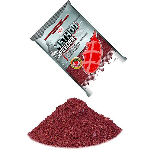 CarpZoom Method Mix Erdbeer-Fisch 1kg von Carp Zoom