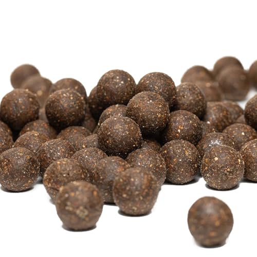 Carpline24 Futterboilies Octopus Fisch 16 mm, 5 kg Beutel - Boilies zum Anfüttern von Karpfen, Köder für das Karpfenangeln, Angelfutter sinkend mit Lockstoff von Carpline24