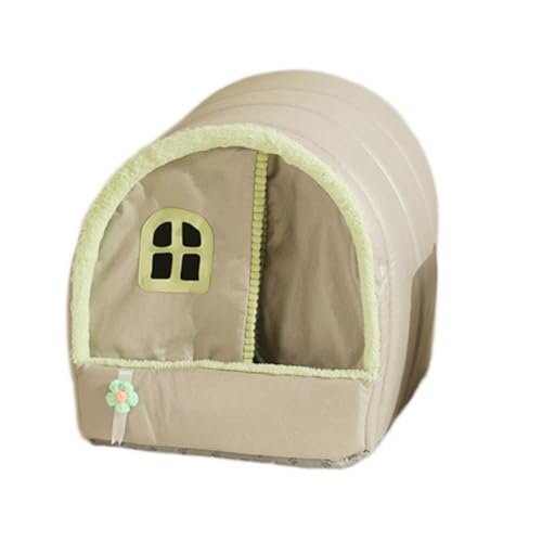 Carriere Cat-House, Vollständig Geschlossenes Haustierzelt, Hundenest, Superwarme Haustierhäuser für Den Innenbereich für Hunde und Katzen, Winter Pet-House S, Langlebig von Carriere