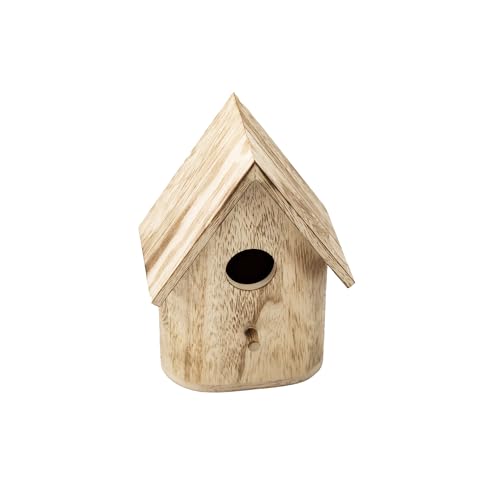 Cartanfill Vogelhaus aus Holz für den Außenbereich, Futterspender für Wildvögel, hängendes Vogelhaus, perfekt für Kardinäle, Blauvögel und mehr. (C).. von Cartanfill