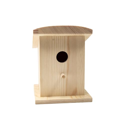 Cartanfill Vogelhaus aus Holz für den Außenbereich, Futterspender für Wildvögel, hängendes Vogelhaus, perfekt für Kardinäle, Blauvögel und mehr. (E).. von Cartanfill