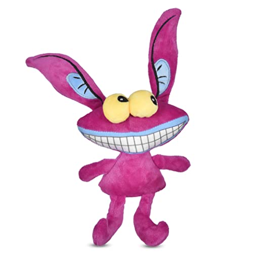 Nickelodeon for Pets Aaahh!!! Real Monsters Ickis 22,9 cm Plüschtier für Hunde | NickRewind 90er Jahre Ickis Echtes Monster Plüsch Hundespielzeug | Aaahh! Echte Monster Spielzeug für alle Hunde, Offizielles Hundespielzeug Produkt von Caseeto