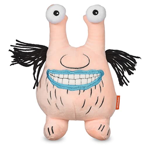 Nickelodeon for Pets Aaahh!!! Real Monsters Krumm 22,9 cm Plüschtier für Hunde | NickRewind 90er Krumm Echtes Monster Plüschtier | Aaahh! Echtes Monster Spielzeug für alle Hunde, offizielles Hundespielzeug Produkt (FF20855) von Caseeto