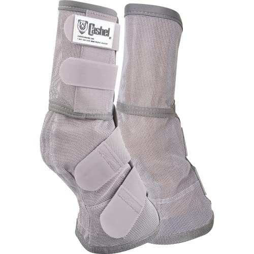 Cashel Crusader Beinschutz Fliegenstiefel grau arabisch von Cashel