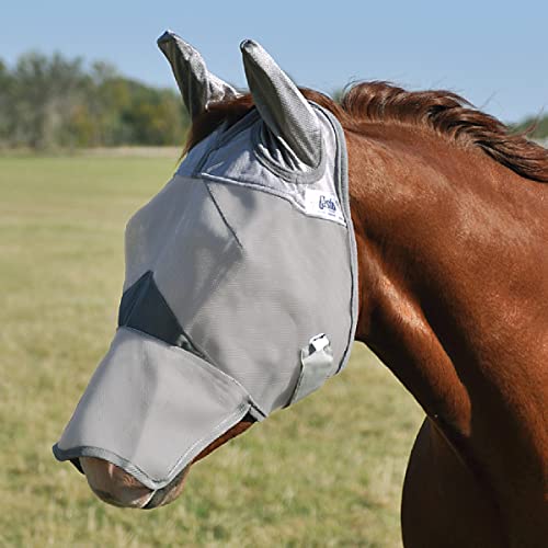 Cashel Crusader Fly Mask UV-Schutz Fliegenmaske Ohren und Nase von Cashel