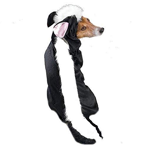 Casual Canine Lil' Stinker Hunde-Kostüm, Größe S (passend für Längen bis zu 30,5 cm), Schwarz/Weiß von Casual Canine