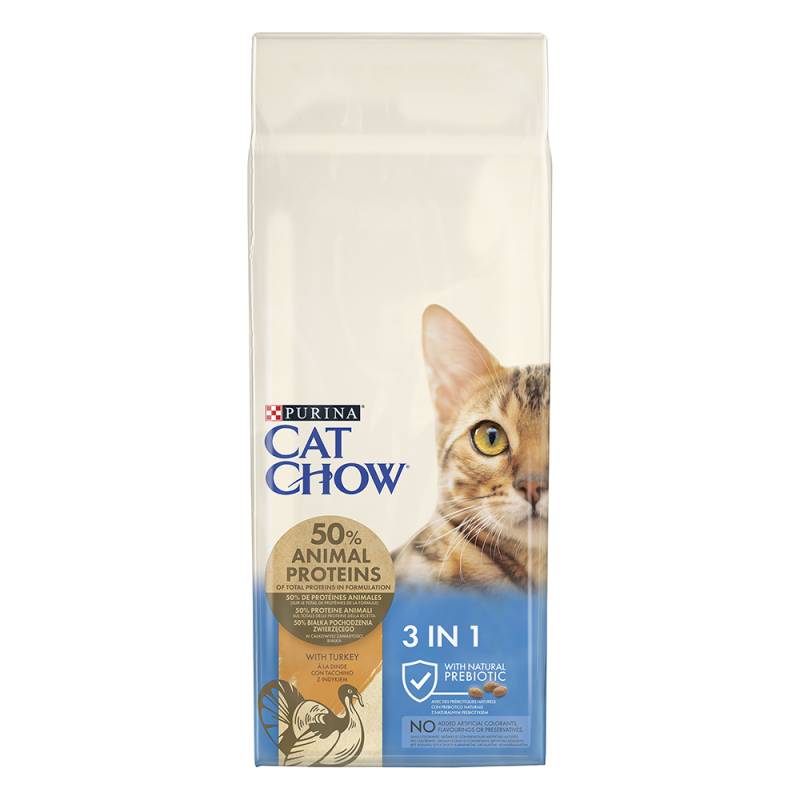 PURINA Cat Chow Special Care 3in1 mit Truthahn - 15 kg von Cat Chow