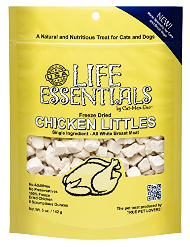 CAT-Man-DOO Freeze Dried Chicken Little's for Dogs & Cats -5 oz von LIFE ESSENTIALS BY CAT-MAN-DOO