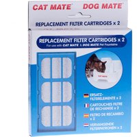 Closer Pets Trinkbrunnen, 6 Liter - Zubehör: Ersatzfilter 2 Stück (OHNE Trinkbrunnen) von Cat Mate