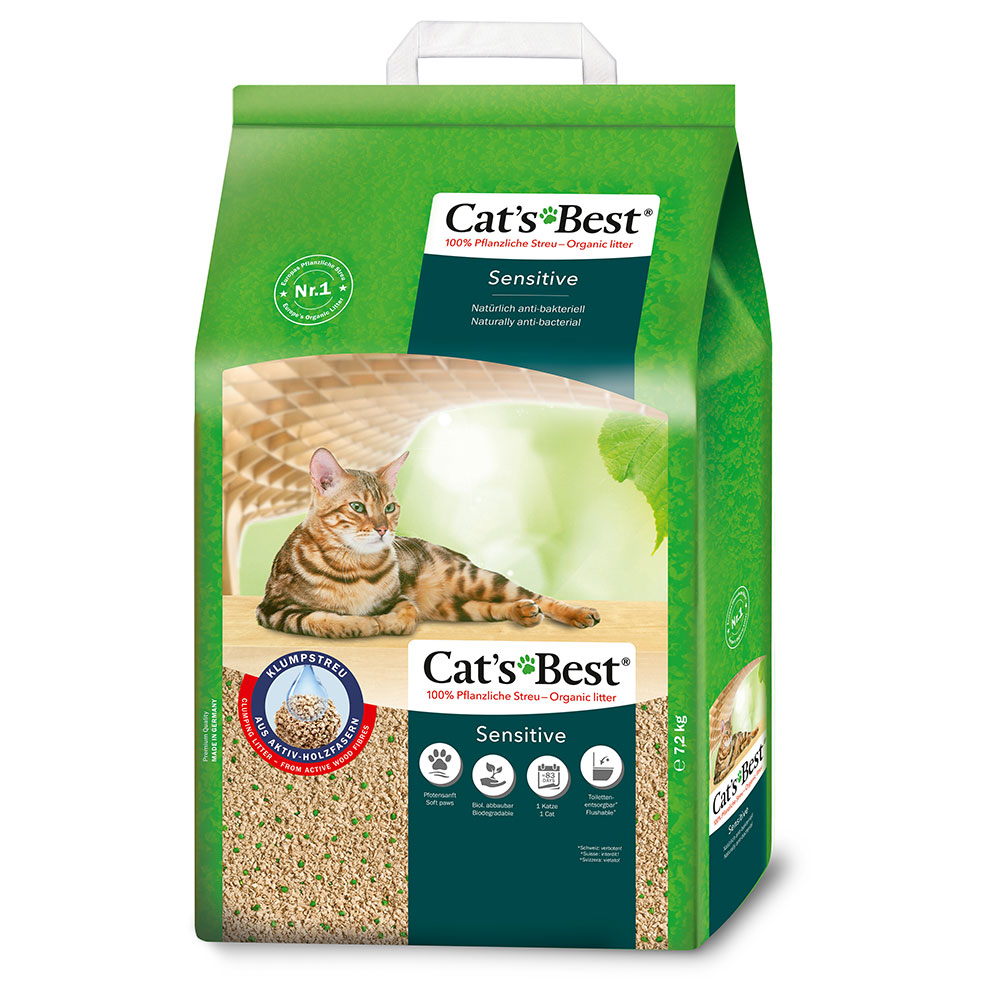 Cat's Best Sensitive - 20 l (7,2 kg) von Cat's Best