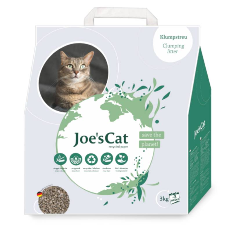 Joe's Cat Klumpende Katzenstreu aus Recyclingpapier - 8 l (3 kg) von Cat's Best