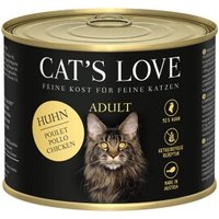 CAT'S LOVE Nassfutter Katze Adult Huhn 12x200 g von Cat's Love