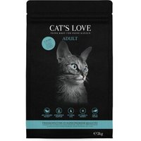 CAT'S LOVE trocken Adult Lachs 2 kg von Cat's Love